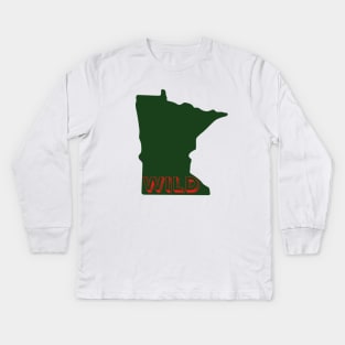 Minnesota Wild Kids Long Sleeve T-Shirt